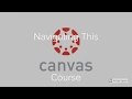 Navigating your English Course on Canvas