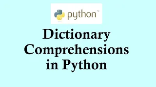 Easy Python Using dictionary comprehensions