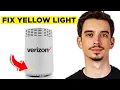 How To Fix Verizon FIOS Router Yellow Light 2026 - Step by Step Tutorial