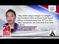 Lagu ICC names Bato, Bong Go as Duterte co-perpetrators | 24 Oras Weekend