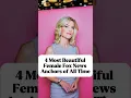 4 Most Beautiful Female Fox News Anchors of All Time