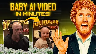 how to make baby ai video viral talking baby podcast