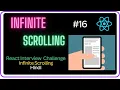 React Infinite Scrolling App-React Interview Challenge - Machine Coding Round