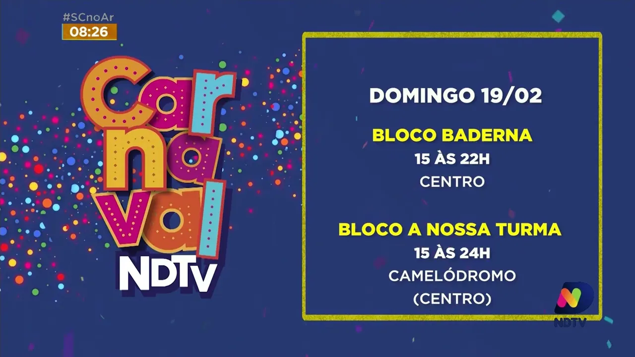 Confira a programação de carnaval na Grande Florianópolis