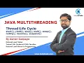 Thread Life Cycle in Java start yield stop wait sleep notify resume By Ashish Gadpayle