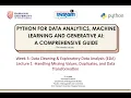 WEEK 3 SESSION 1 - HANDLING MISSING VALUES DUPLICATES THEORY AND PRACTICAL
