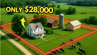 10 REAL Dirt-Cheap FARMSTEADS in North Carolina with Acerage