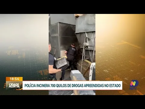 Polícia incinera 700 quilos de drogas apreendidas em SC