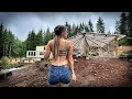 Download Lagu I BUILD A MASSIVE GREENHOUSE OFF GRID in FOREST | OUR NEW BED, How We \