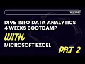 Data Analytics with Excel Tour into Data Analytics Module 2 PRT 2