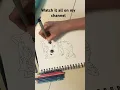 Mercat drawing drawing and coloring cartoon