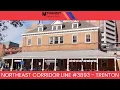 NJ Transit Train 3893 to Trenton Boarding Call Announcements at New Brunswick Station