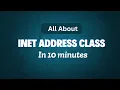 INET ADDRESS Class in Java Networking Web Development