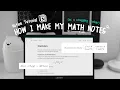 notion tutorial how to create beautiful math notes in notion