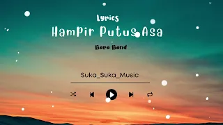 hampir putus asa bara band lyric video lirik lagu by suka suka music