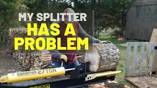 Champion 27 Ton Splitter - Dislikes Problems Cycle Time Test