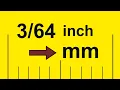 How to Convert Inch to Millimeters