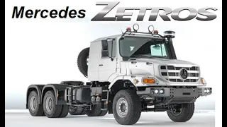 Zetros - O Caminhão "tanque de guerra" da Mercedes