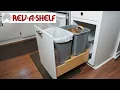 How to Install a Rev-A-Shelf Trash Recycling Container