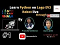 Learn Python on Lego EV3 LIVE through Lego Education by Pranshu Gahlawat and Aryan Joshi