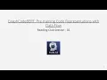 Paper Reading Club - GraphCodeBERT Pre-training Code Representations with Data Flow