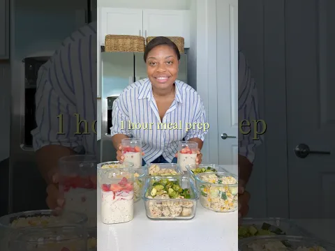 1 hour meal prep?!
