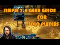 How to gear as a solo player in Legacy of the Sith 7 0 expansion at level 80 swtor