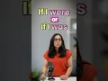 Lagu Difference Between - If I Were Vs If I Was | Common English Mistakes | Grammar Lesson By Ananya