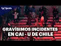 Download Lagu GRAVÍSIMOS INCIDENTES Y VIOLENCIA EN INDEPENDIENTE - U DE CHILE: HERIDOS GRAVES Y PARTIDO SUSPENDIDO