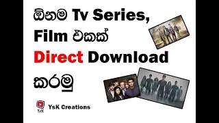 how to directly download any tv series or movie 
