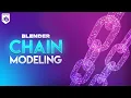 Learn how to model chain in blender part-1 Deepak Graphics