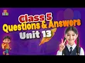 Class 5 English Questions Answers Unit 13 Quality Time Together