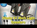 Xfinity X1 Work Light Speakers Bluetooth Quick Review