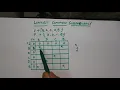Short trick to solve longest common subsequence LCS