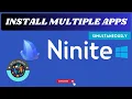 How to Install Multiple Windows Apps at Once with Ninite Time-Saving Tutorial