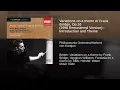 Variations on a Theme of Frank Bridge, Op. 10: Introduction and Theme