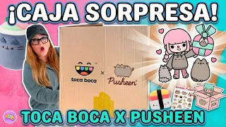 ¡UNBOXING TOCA BOCA x PUSHEEN! 🐱🍣 Regalos súper KAWAII del equipo oficial