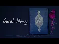 Download Lagu Surah No-5 Surah Al-Maidah  By Sheikh Abdur-Rahman As-Sudais