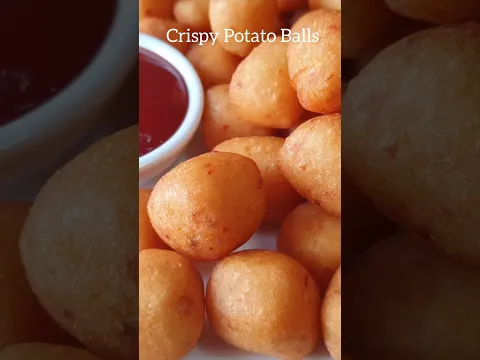 Crispy Garlic Potato Bites 😍 | McCain Style #shorts #potatobites #snacks