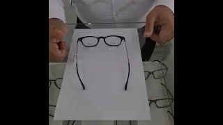 طريقة تعديل اطار النظارة الطبية المائل 