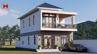 Mặt tiền 13,5m QUÁ ẤN TƯỢNG với mẫu Nhà đẹp MAXHOME ARC ở HẢI PHÒNG
