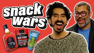 Dev Patel Jordan Peele Rate Indian And American Food Snack Wars