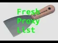 python web scraping free proxy list