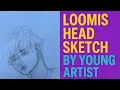 Download Lagu Portrait Sketch Using Loomis Method | Ayesha’s Curious HQ | Art Drawing