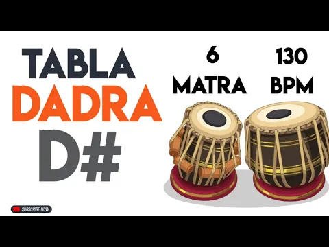 Download MP3 Dadra Taal Tabla Loop  D# | 130 Bpm | 6 Matra | #muzzico
