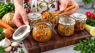 Würzige Gemüsepaste selbst machen. Natürliche Alternative zum Brühwürfel ohne Chemie!