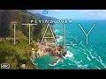 Lagu FLYING OVER ITALY 4K: Cinque Terre Coast by Drone + Light Ambient Music \u0026 Ocean / Nature  Sounds