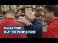 Warehouse Employee Perks at Uline