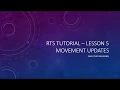 1 5 RTS Fixing Camera Movement UE4 - RTS Tutorial