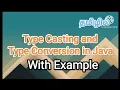 Type casting and conversion java programming in tamil